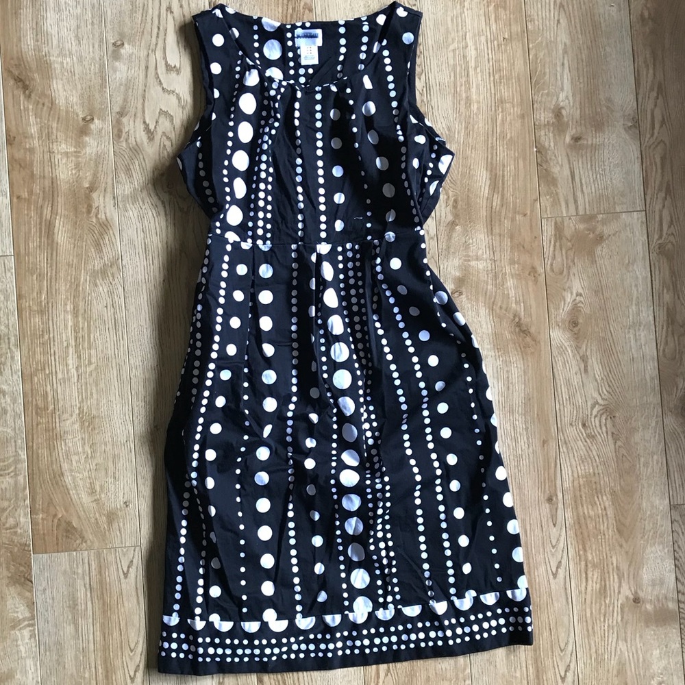 Dotted maternity dress
